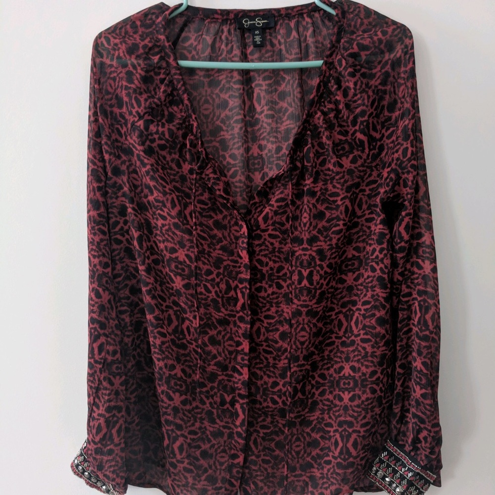 Jessica Simpson Women’s Chime X-Small (Red Cosmo)